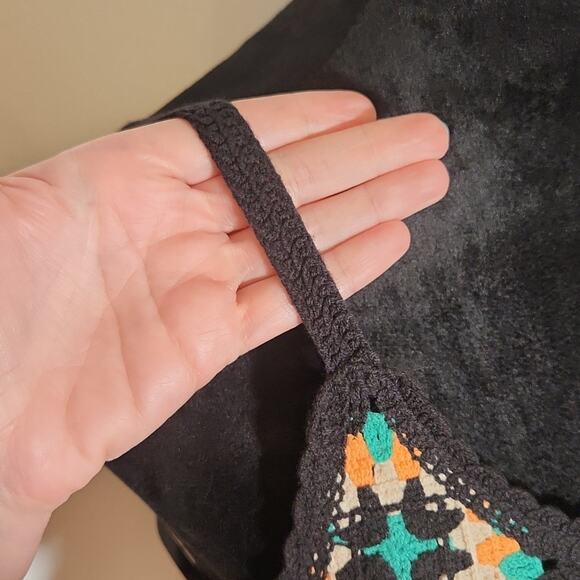 NEW IN Crochet Two-Piece Set, Top and Shorts, Size S/M - Picture 8 of 14